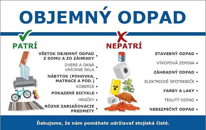 Zber nebezpečného a objemného odpadu