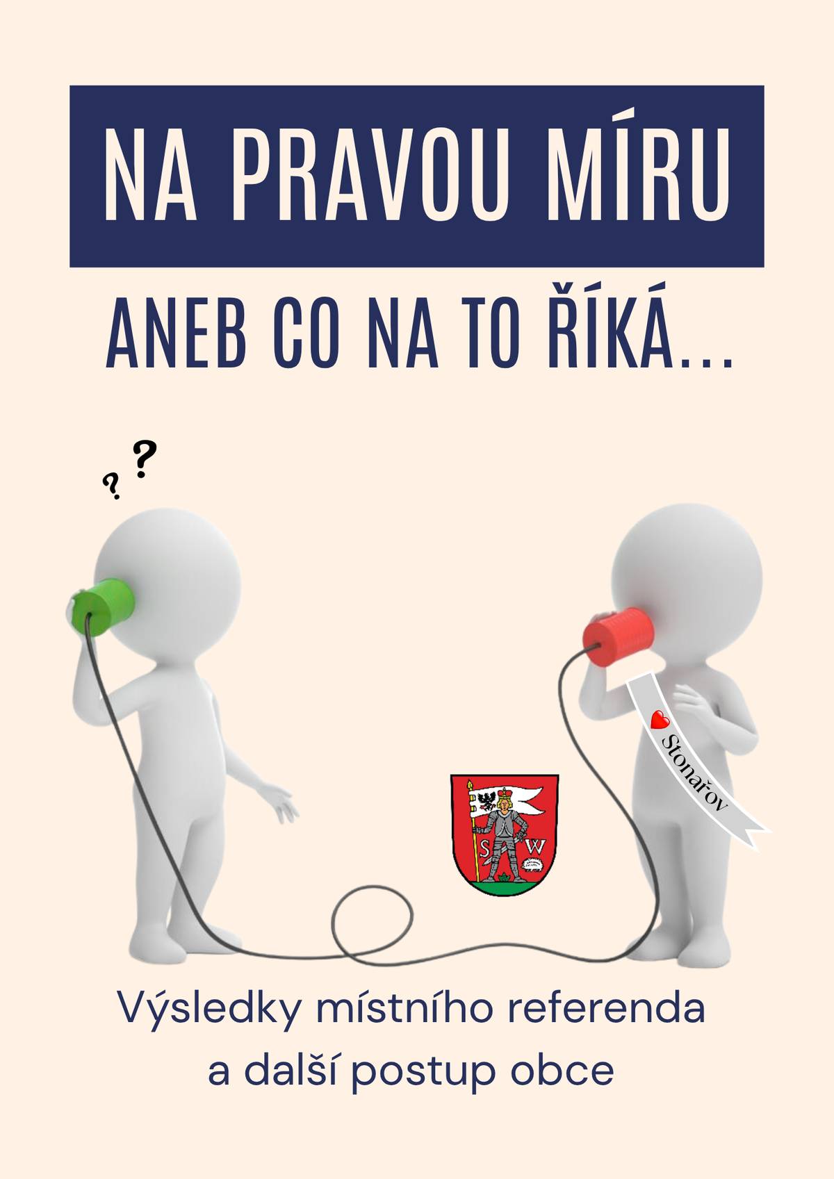 Vážení spoluobčané, děkujeme Vám, že jste se zúčastnili voleb do Poslanecké sněmovny Parlamentu České republiky a zároveň využili možnost hlasovat v místním referendu. Výsledky referenda jsou pro vedení městyse závazné. Členové komise pro obnovitelné zdroje energie zastupitelstva městyse (OZE) budou i nadále aktivně jednat s investorem výstavby, společností LCJ Invest, a.s., aby byl návrh Dodatku č. 1 ke Smlouvě o spolupráci připraven ke schválení na příštím zasedání zastupitelstva. Cílem je, aby mohl být následně podepsán oběma smluvními stranami.  👉 Kompletní výsledky voleb i hlasování v místním referendu najdete na webu městyse www.stonarov.cz.