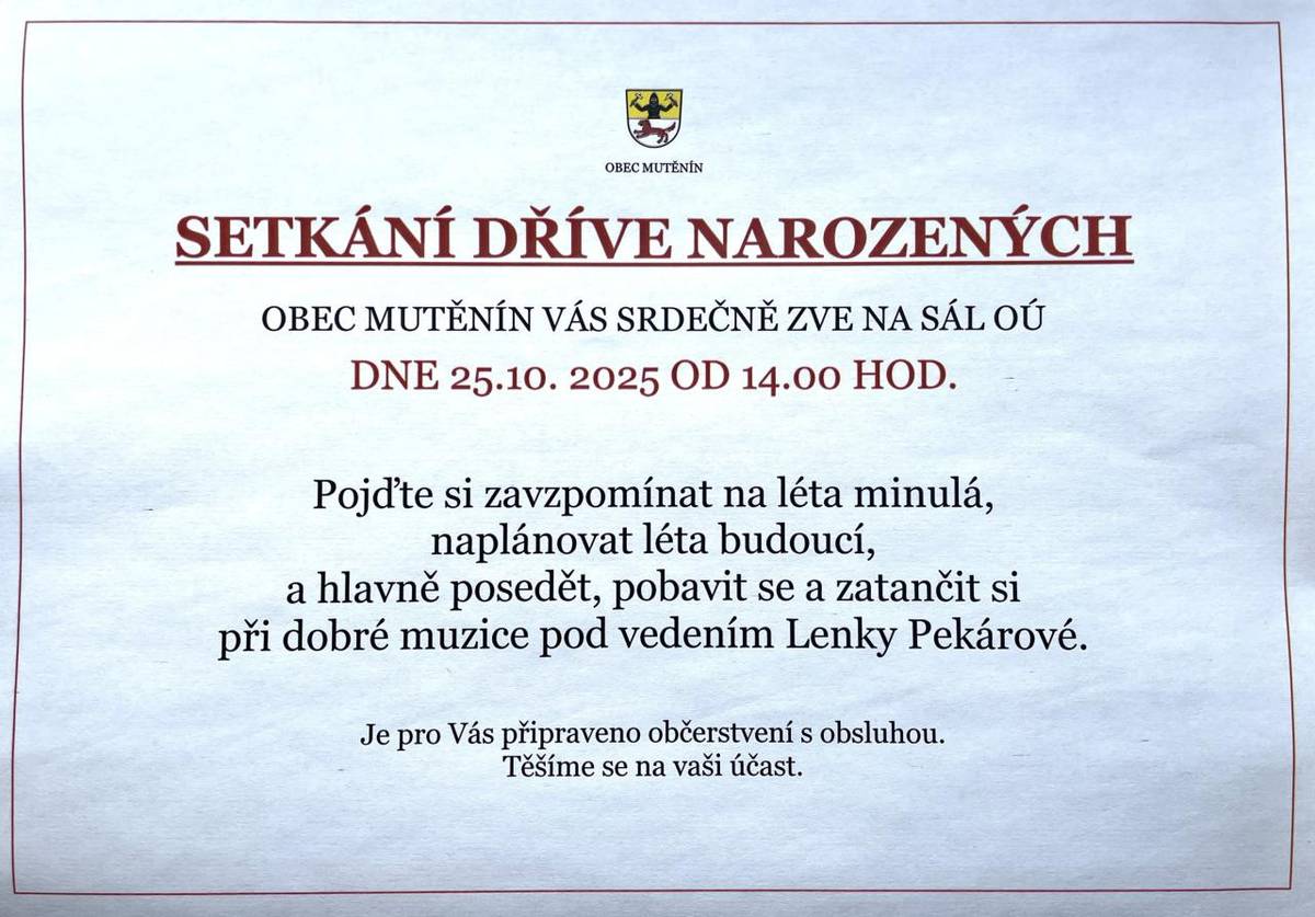 Pojďte si zavzpomínat na léta minulá,   naplánovat léta budoucí,   a hlavně posedět, pobavit se a zatančit si   při dobré muzice pod vedením Lenky Pekárové.