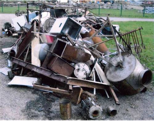 Sbor dobrovolných hasičů Chropyně provede v sobotu 11. října od 8:00 do 14:00 sběr železného odpadu.