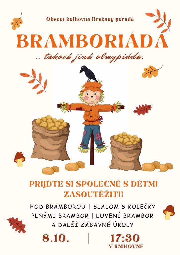 Pozvánka na akci do knihovny - soutěže a zábava pro celou rodinu.