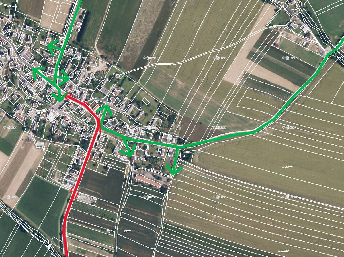 Od pondělí dne 06.10.2025 začíná 3. etapa oprav komunikace II/369 v obci Postřelmůvek v úseku od kaple sv. Michala až do intravilánu obce Rovensko.