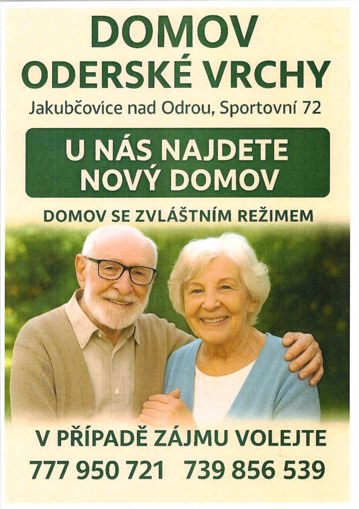 Domov se zvláštním režimem - ODERSKÉ VRCHY