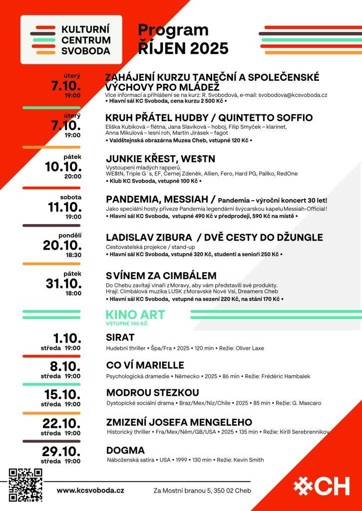 Program říjen 2025