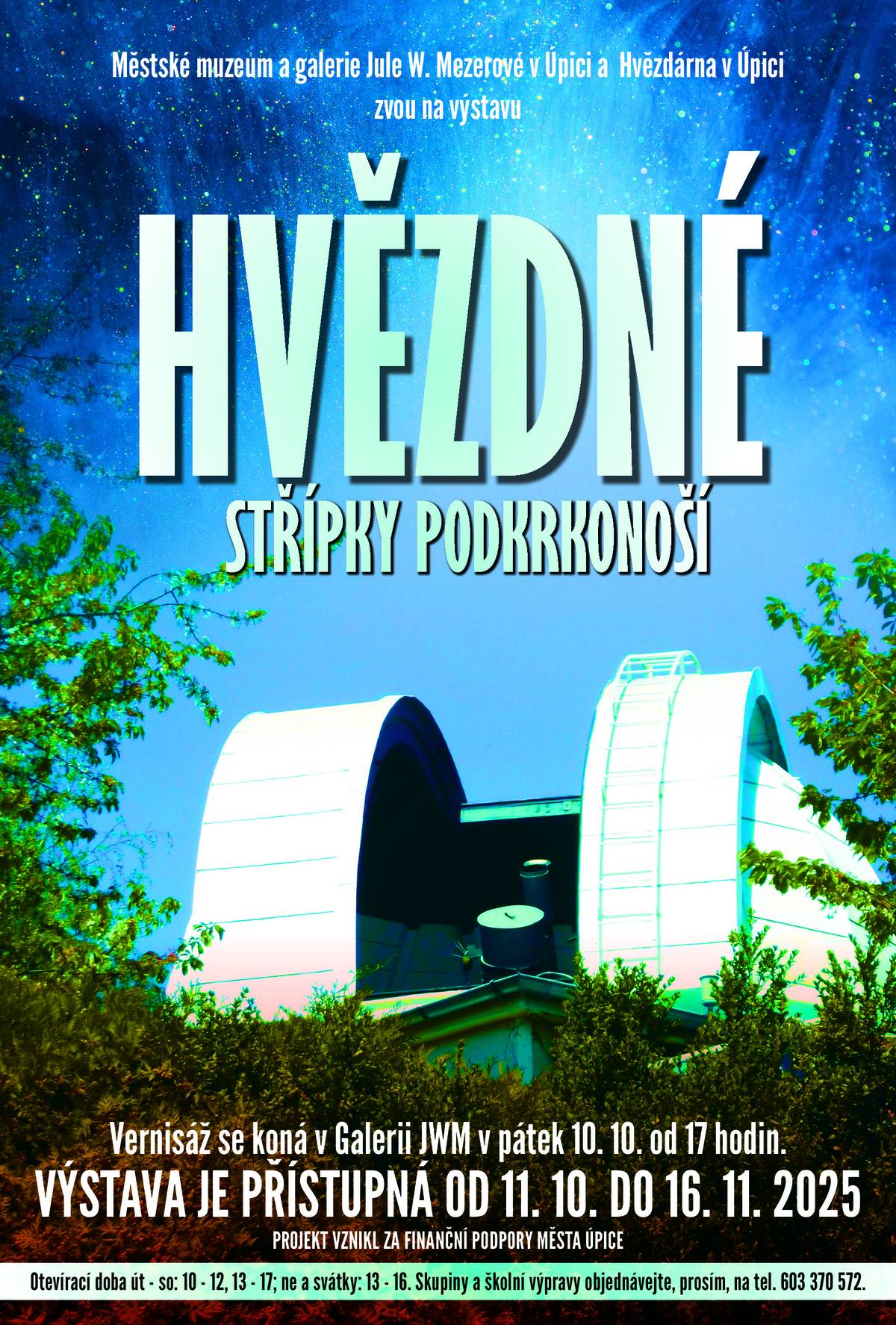 10. 10. 2025 od 17 hodin se na Vás těšíme na vernisáži v muzeu. https://www.mmgu.cz/