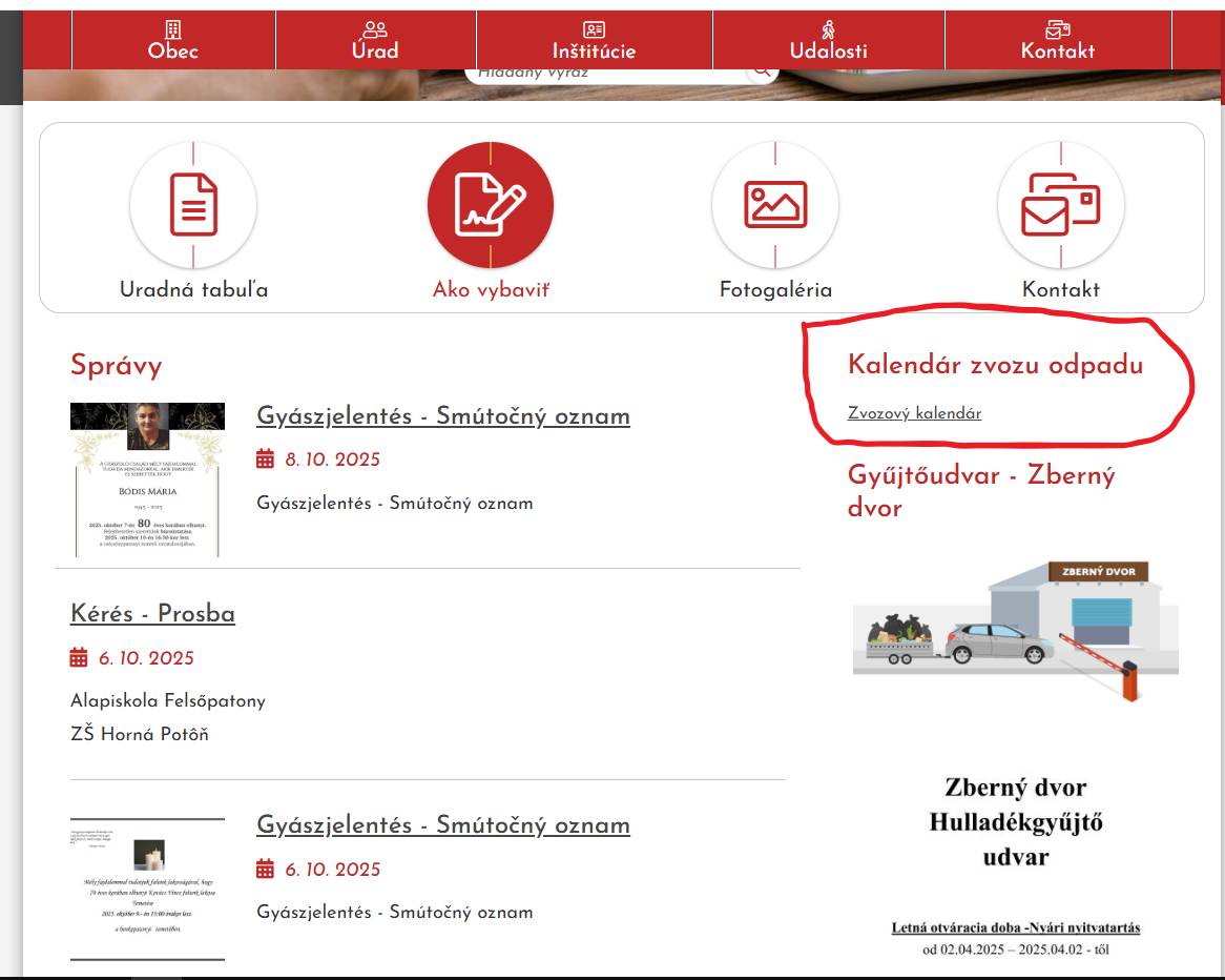 Új funkció a weboldalon  Nová funkcia na webovej stránke