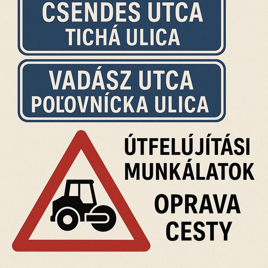 Oznamujeme našim obyvateľom, že v období od 1. októbra do 30. novembra 2025 prebiehajú v našom meste opravy a asfaltovanie ciest na uliciach Tichá a Poľovnícka. Ďakujeme za pochopenie a prosíme vás o trpezlivosť počas trvania prác.
