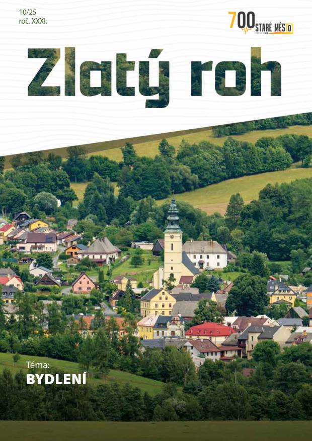 Vážení občané, zasíláme vám říjnové vydání měsíčníku Zlatý roh. Všechna předešlá vydání je možné stáhnout ze stránky https://www.mu-staremesto.cz/mesto/zpravodaj-zlaty-roh-1/. Přejeme příjemné čtení.