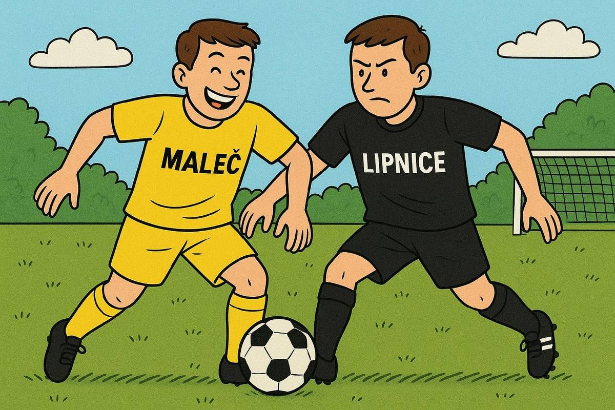 Místní oddíl kopané, srdečně zve všechny příznivce na poslední podzimní domácí utkání, které se hraje tuto sobotu 11.10. 2025 od 15:00h proti Lipnici B.