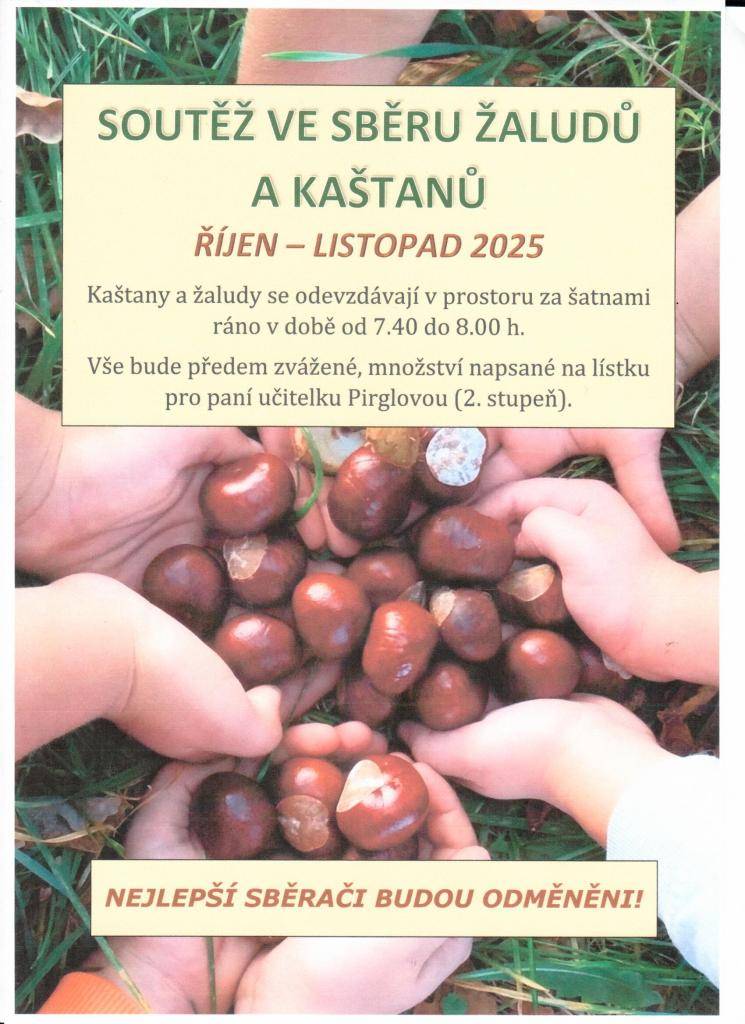 Tradiční podzimní soutěž je zahájena!
