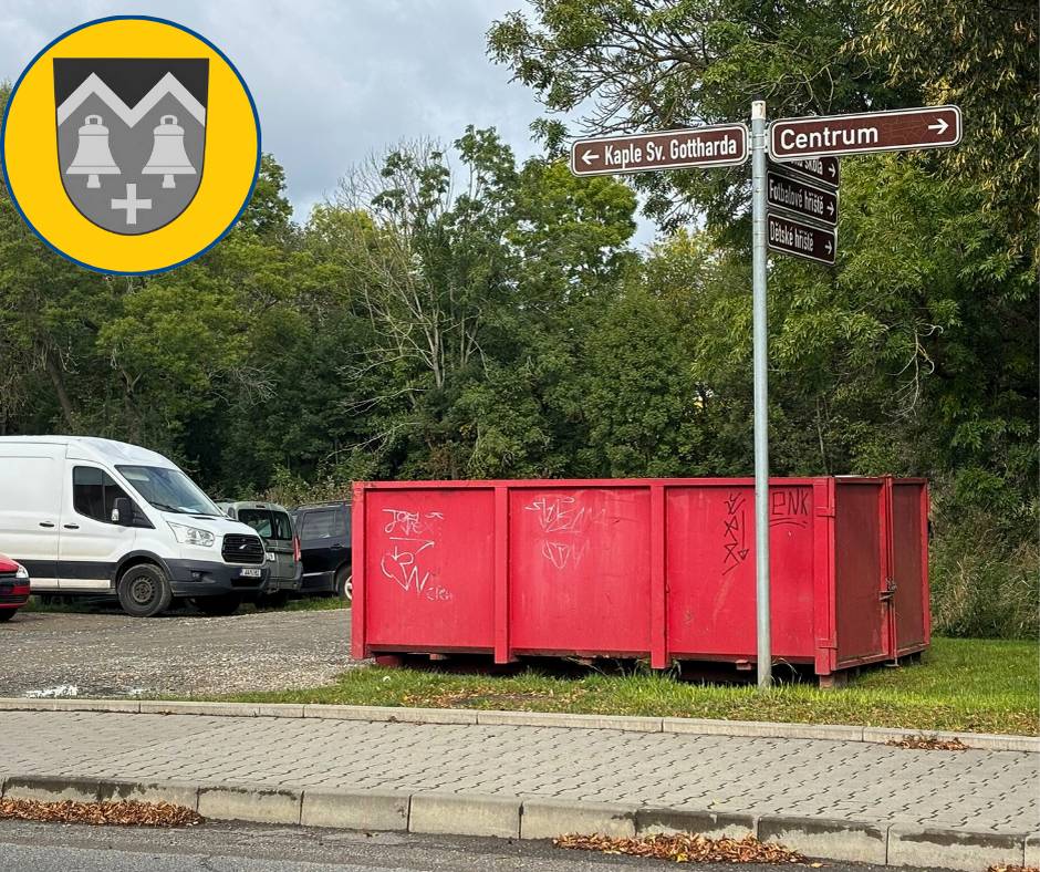 Kontejner na bioodpad, který byl dosud umístěn u sběrny, byl přesunut na parkoviště v ulici Kladenská, u pěšiny do parku V Luhu – tedy na místo, kde stával i v minulosti. Důvodem změny je omezený prostor pro manipulaci s kontejnerem v původní lokalitě. Děkujeme za pochopení, a že třídíte bioodpad.