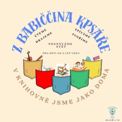 Zveme do knihovny děti ve věku od 5 let. Společně budeme číst, hrát, zpívat, tvořit, poznávat svět, objevovat živé tradice.