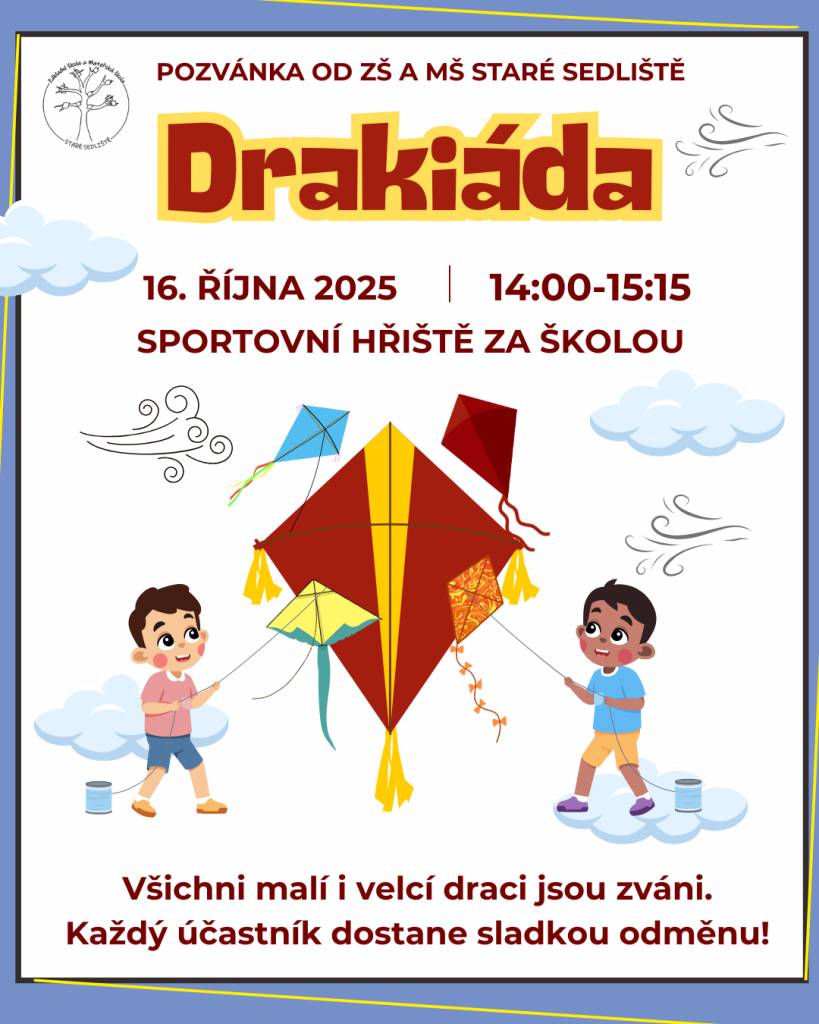 Srdečně zveme na tradiční podzimní drakiádu