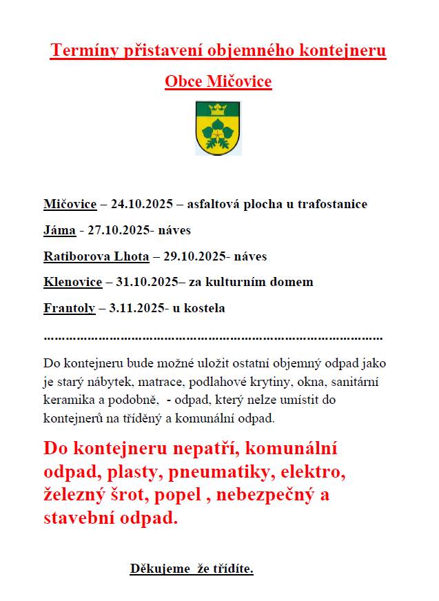 Termíny přistavení objemného kontejneru podzim (2).pdf Typ: PDF dokument, Velikost: 385.61 kB