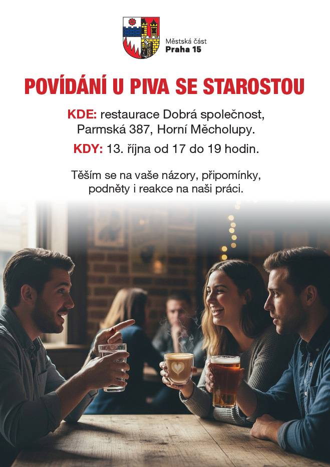 Dnes se na Patnáctce koná několik zajímavých akcí. Už víte, kam vyrazíte?