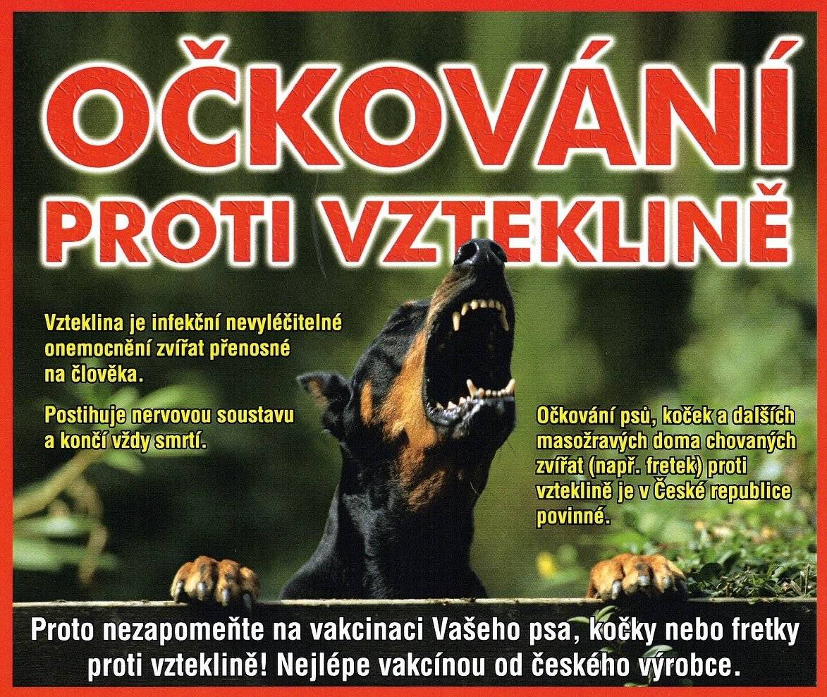 VE STŘEDU 16. 10. 2025 bude MVDr. Daniel Bořek provádět hromadné očkování psů. Více v detailu. NABÍDKA: Vzteklina                                    200,- Kč/pes Kombinovaná vakcína               500,- Kč/pes Psincový kašel                           600,- Kč/pes Čipování                                      600,- Kč/pes Na místě je možné zakoupit tablety na odčervení za 50,- Kč na každých 10 kg živé váhy zvířete.   Časový rozpis očkování:    Ležnice náves   14:00   Kounice u hospody   14:20   Horní Slavkov, nám. Republiky (staré město) - před ordinací                                                                          15:00 - 15:30   Horní Slavkov před městským úřadem  16:00 - 16:30                       NEZAPOMEŇTE SI SEBOU PŘINÉST OČKOVACÍ PRŮKAZ!  Bližší informace: 777 166 120 MVDr. Bořek