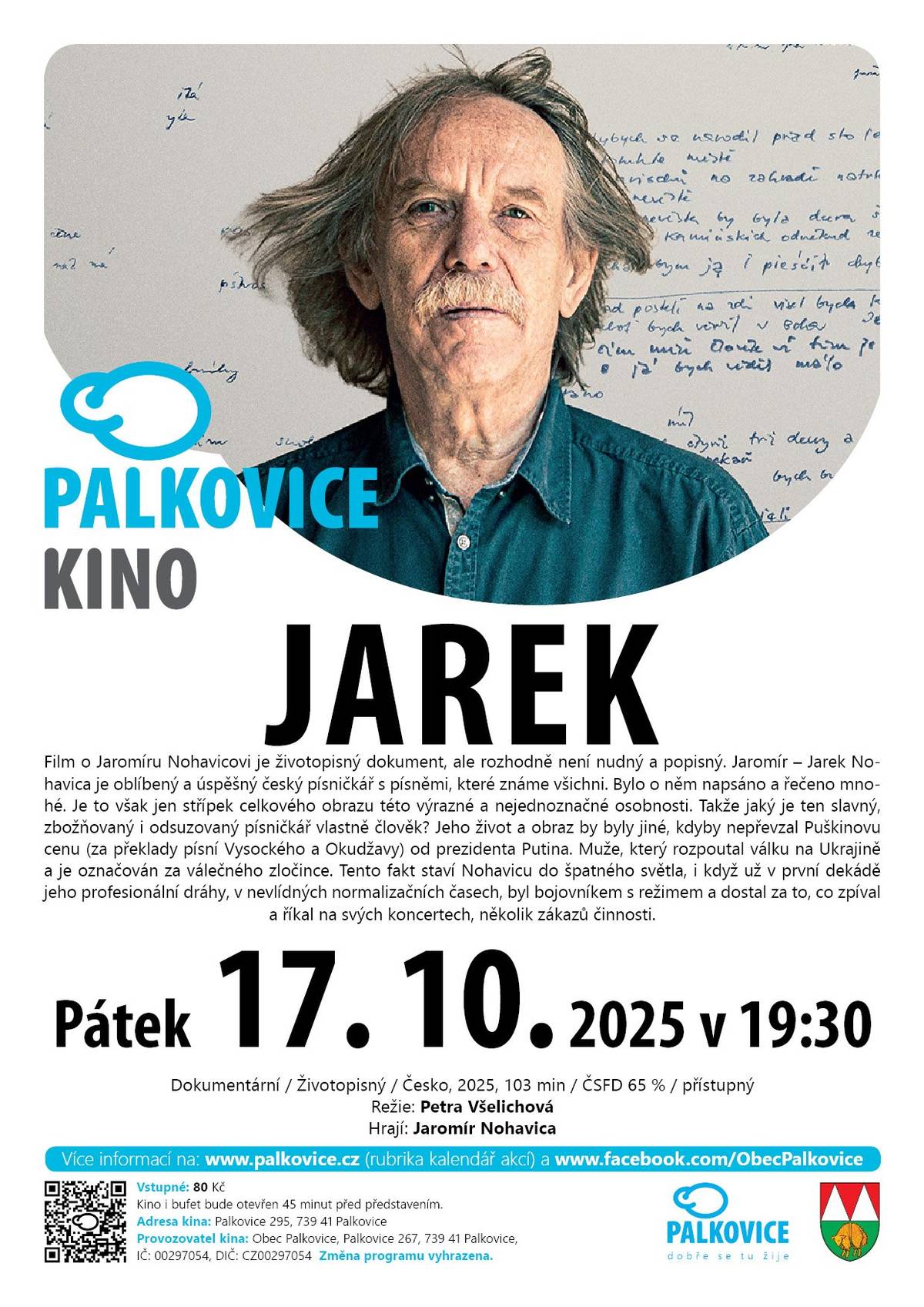 17. 10. 2025 v 19:30 Vstupné: 80 Kč
