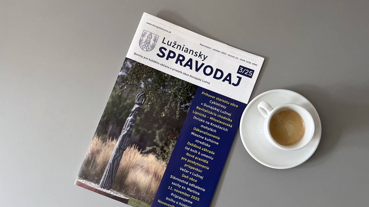 Práve vyšlo nové číslo Lužnianskeho spravodaja!  Spolu s našimi prispievateľmi vám prinášame aktuálne informácie z diania v obci, spomienky na našu históriu aj správy o úspechoch našich športovcov.