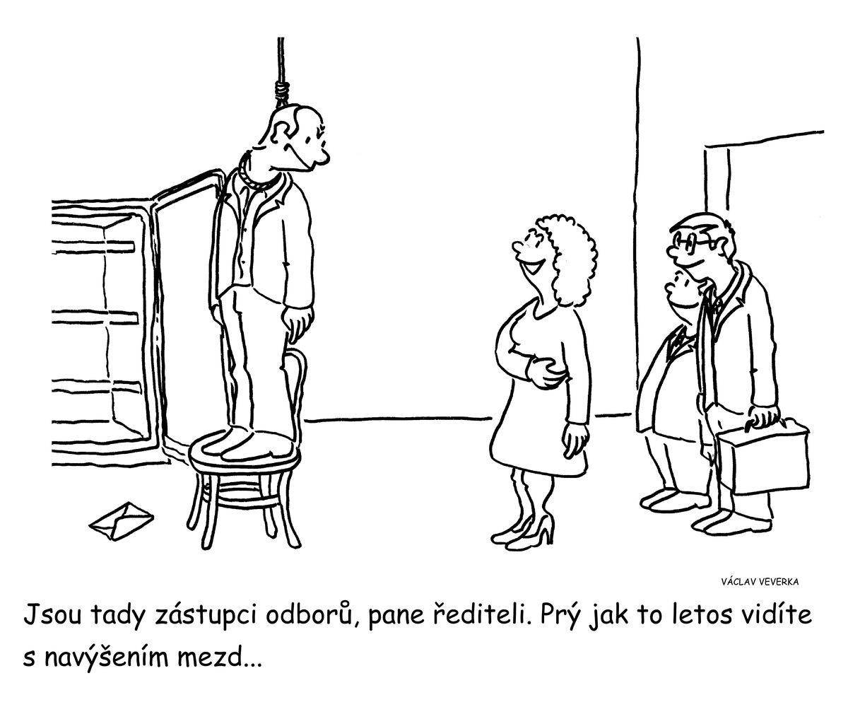 A když nic nevychází, ozvou se odboráři