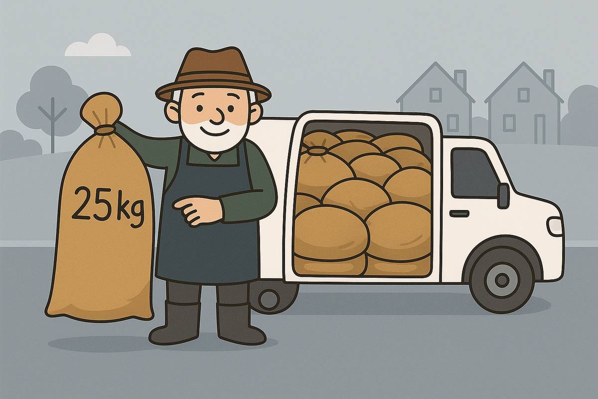 Středa 15. října 2025 od 8 do 8.30 hodin u křížku: Prodej brambor z Mikulova na uskladnění: Cena 10Kč/kg. Červená odrůda Esne-B, žlutá odrůda Bernina.    Spolek Tylovjané