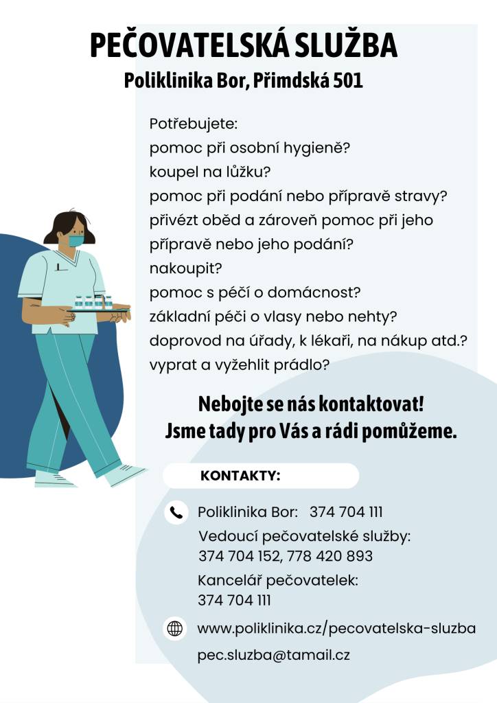 Nabídka pečovatelské služby