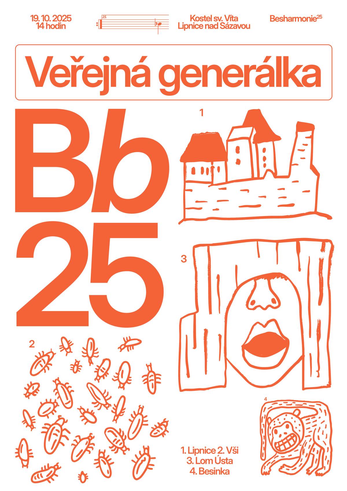 Farnost Lipnice nad Sáz. zastoupená P. Maximiliánem zve na