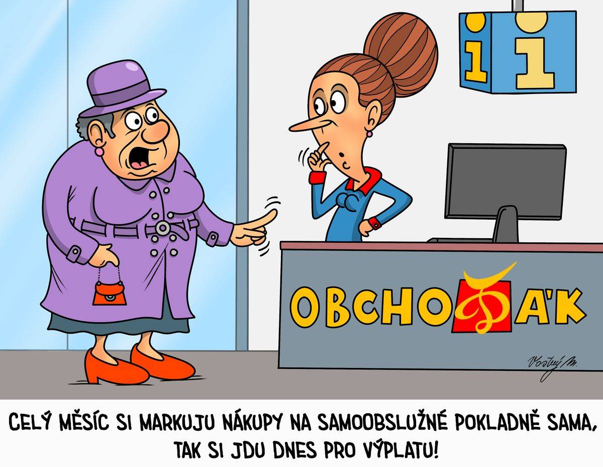Máte nárok na výplatu, když používáte samoobslužné pokladny?