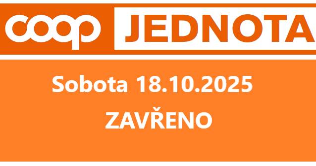 18.10. zavřeno