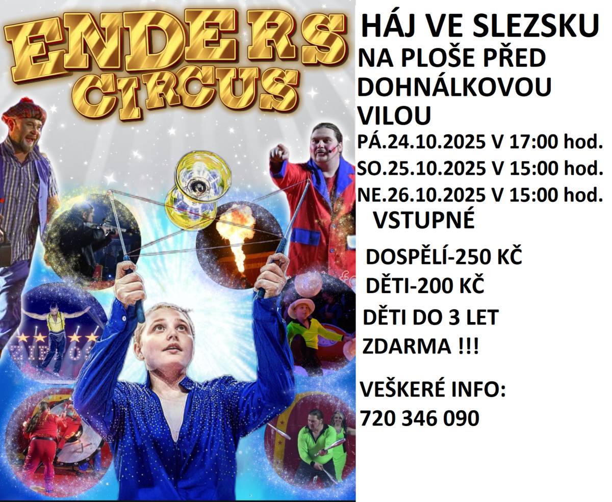 od 24.10 do 26.10.2025 před Dohnálkovou vilou