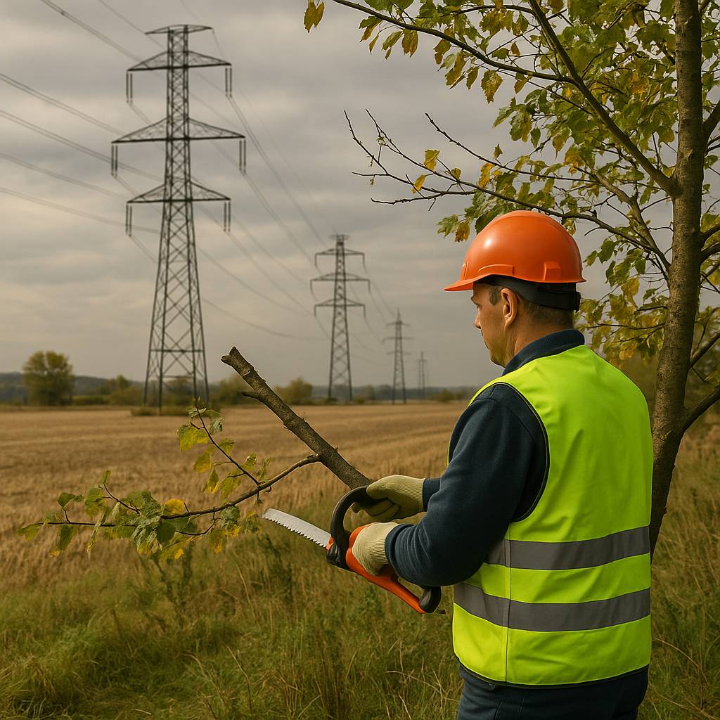 ČEZ Distribuce upozorňuje vlastníky a uživatele pozemků na povinnost odstranit a okleštit stromoví v ochranném pásmu elektrického vedení. Termín pro provedení zásahu je do 15. listopadu 2025.