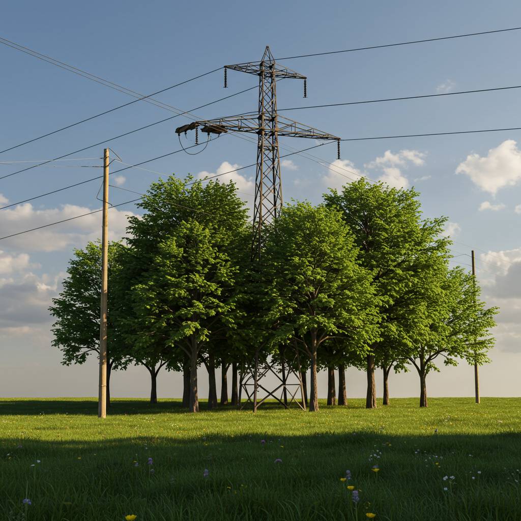 V rámci zákona č. 458/2000 Sb. upozorňujeme vlastníky a uživatele pozemků na povinnost provést odstranění a okleštění stromoví a jiných porostů, které ohrožují bezpečné provozování elektrického vedení.