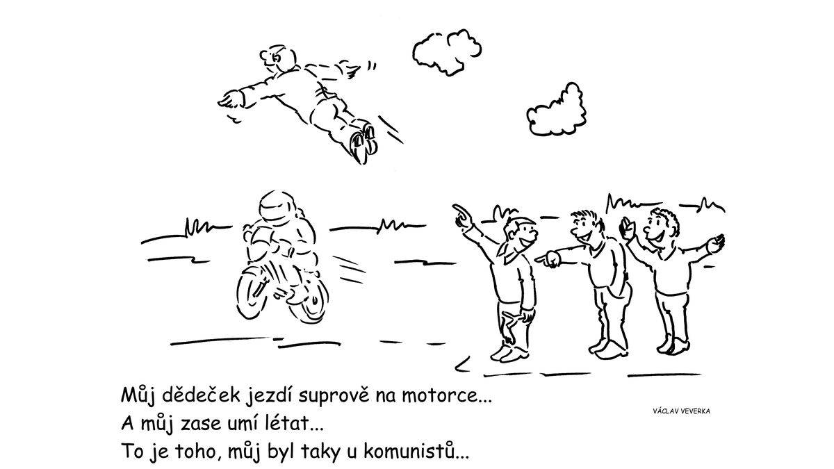 Prezident jezdí na motorce, na raftu, běhá…