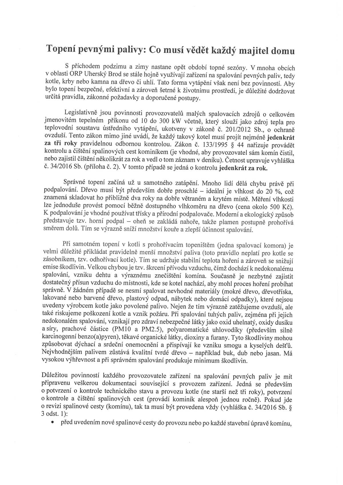 Co musí vědět každý majitel domu