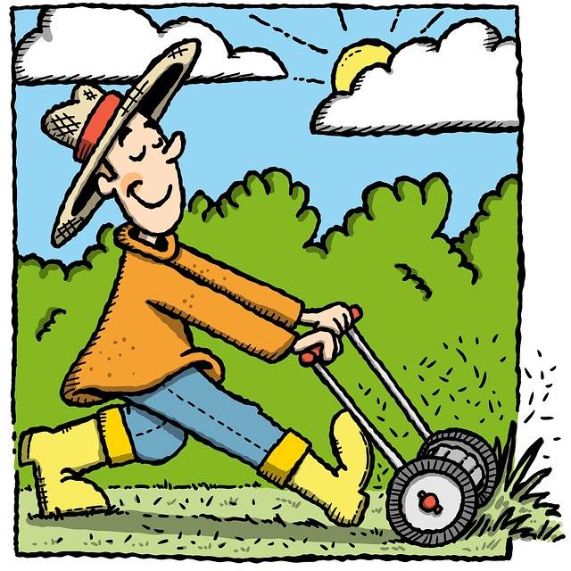 Pracovníci obecného úradu pokosili trávu na miestnom cintoríne.