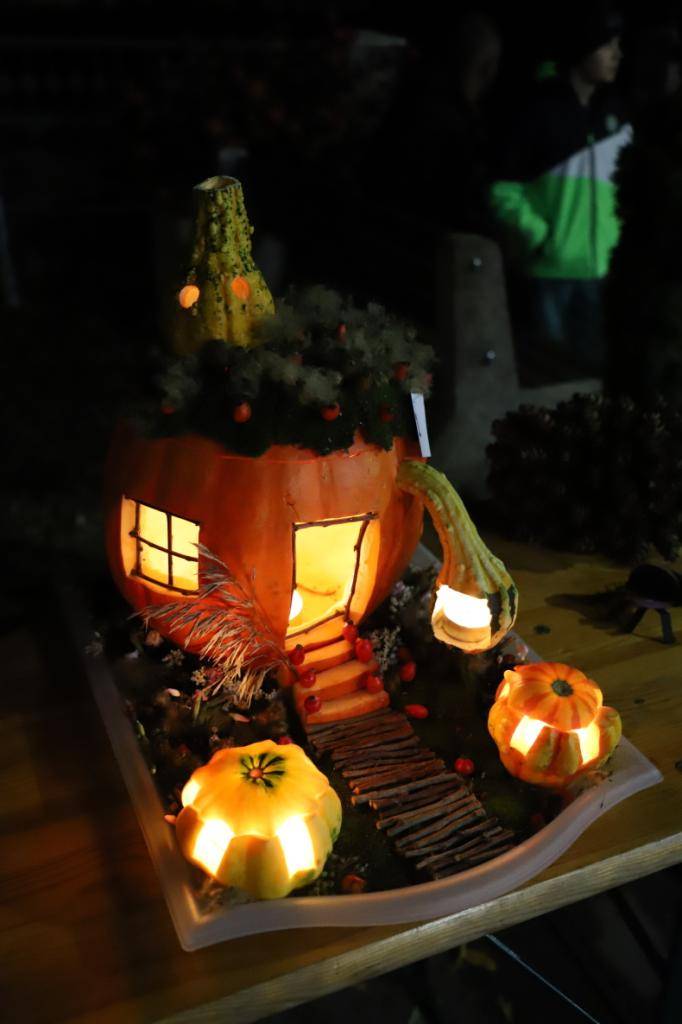 V piatok, 10. októbra 2025, sa v našej obci uskutočnilo jedno z najobľúbenejších jesenných podujatí – Lampiónový sprievod spojený so súťažou o najkrajší výtvor z jesenných plodov.