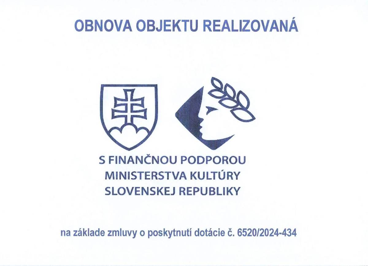 Historicko - architektonický výskum a vlhkostný posudok budovy kostola.   Prijatá dotácia vo výške 10 000 eur