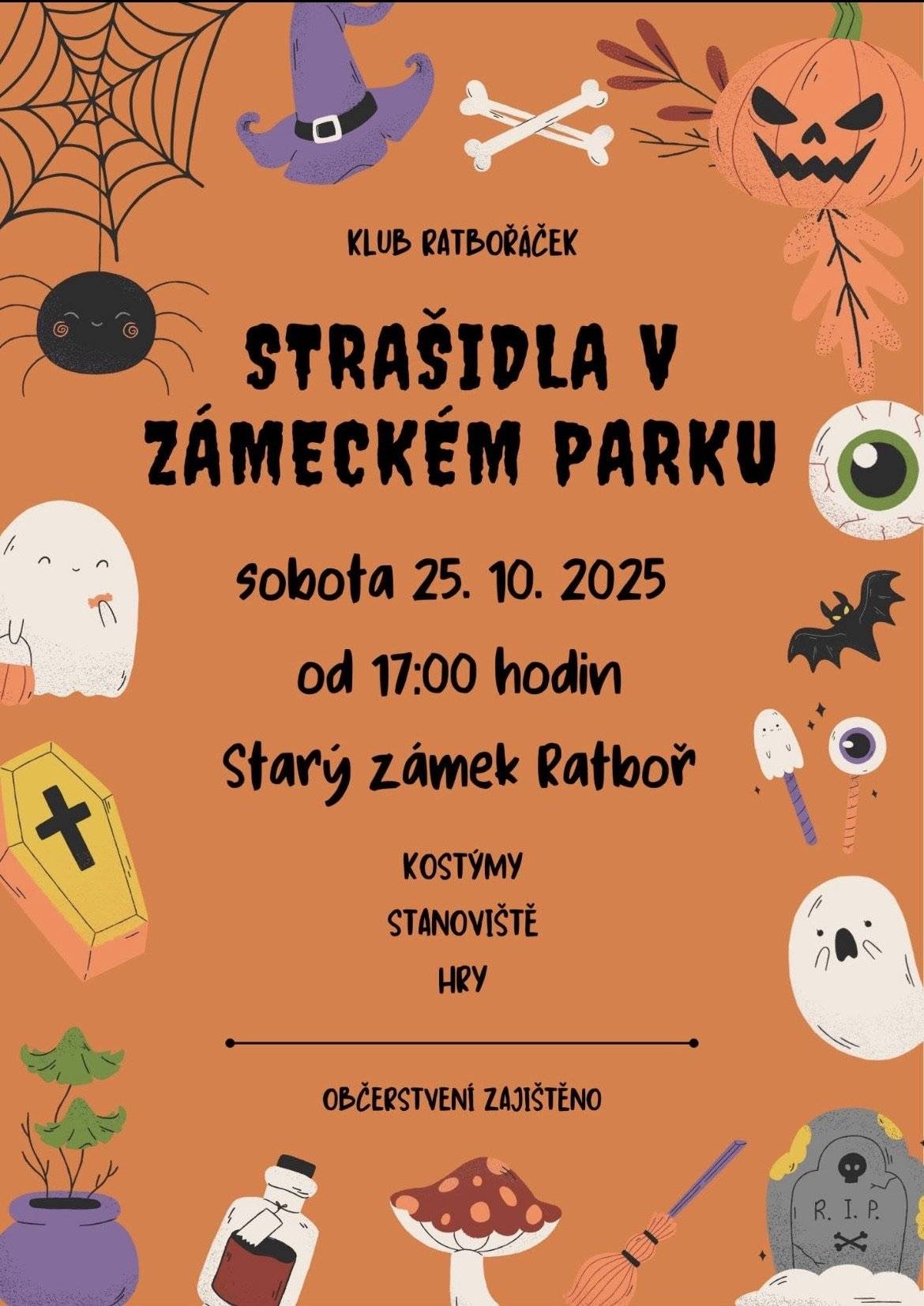 Strašidla v zámeckém parku