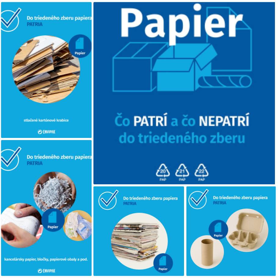 Prečo naša obec netriedi kovy? Odpoveď je: "TRIEDI!"   Triedi aj papier.