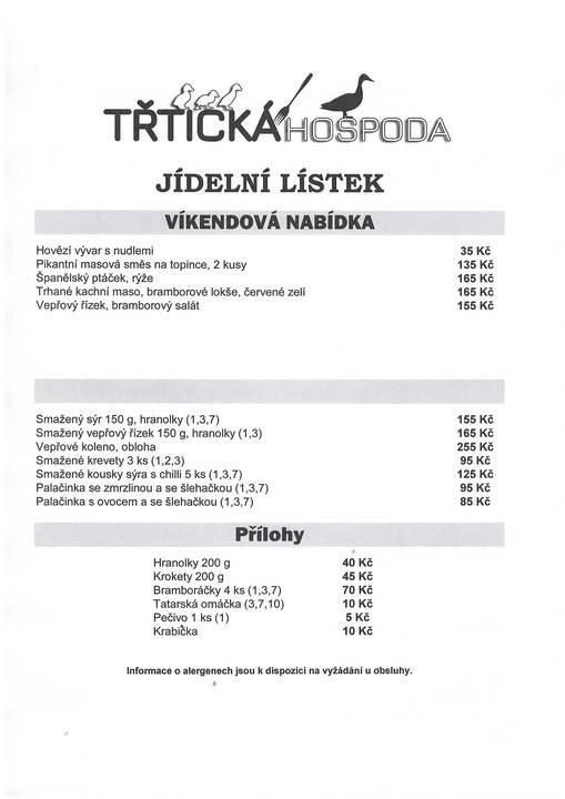 ≈ Polední nabídka na víkend 18. 10. - 19. 10.