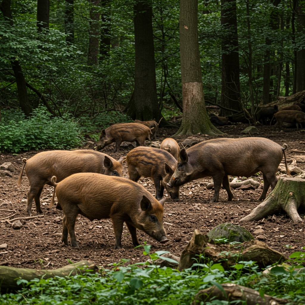 Vážení občané, informujeme vás o odlovu zdivočelých domácích prasat v katastru obce Řisuty. Odlov je prováděn mysliveckým hospodářem panem Jiřím Mračkem a je nezbytný kvůli škodám na polních a lesních porostech.
