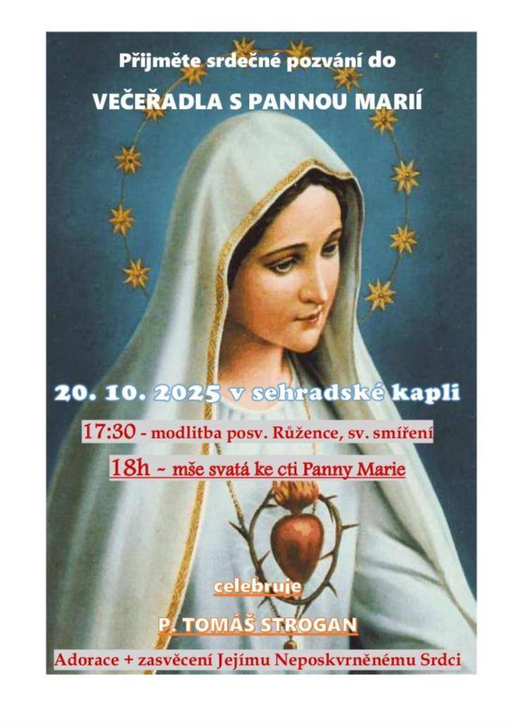 20.10. v sehradské kapli od 17:30