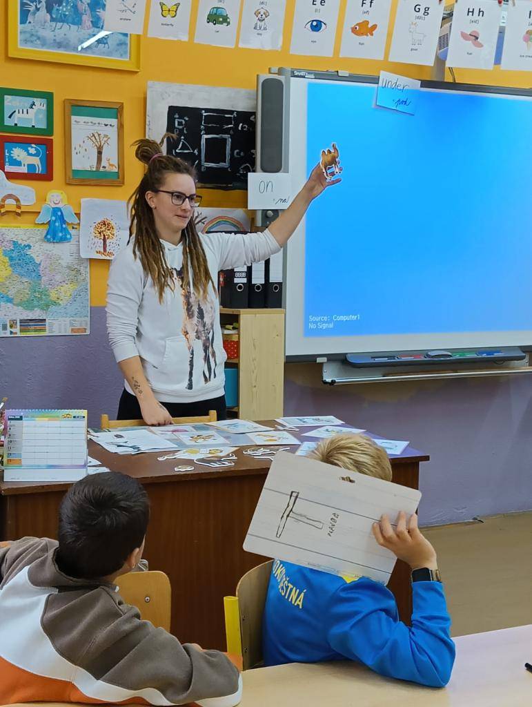 4. 10. na Mezinárodní den zvířat proběhl ve škole projektový den s Veronikou Kavanovou na téma Živočichové, zúčastnili se žáci 3., 4. a 5. ročníku.