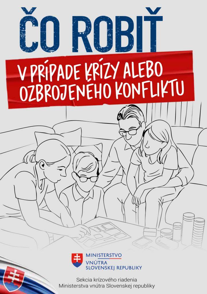 Brožúra má prispieť k lepšej pripravenosti a odolnosti občanov Slovenska.