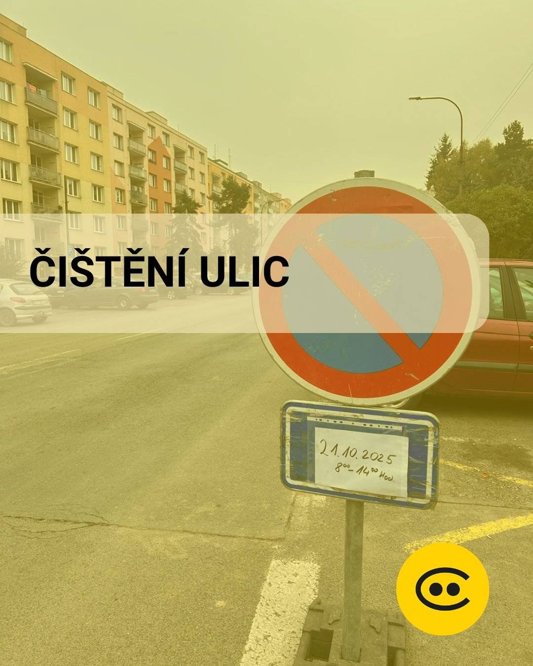 V ulicích našeho města se již objevují dopravní značky s termíny čištění, prosíme vás proto o jejich sledování a respektování. Správné parkování mimo vyznačené úseky pomůže zajistit důkladné vyčistění ulic od listí a nečistot. 🍂 Děkujeme všem obyvatelům za ohleduplnost a spolupráci.💛