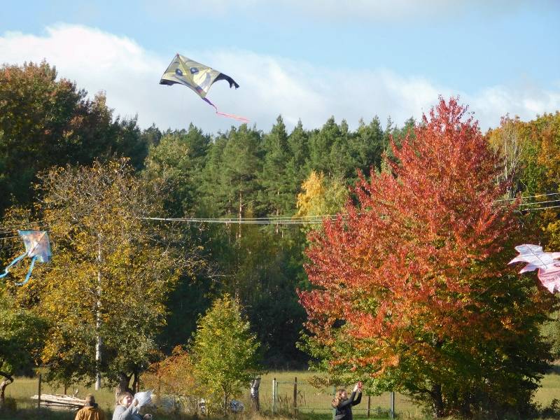 Letošní drakiádu se povedlo zorganizovat na 18. října 2025