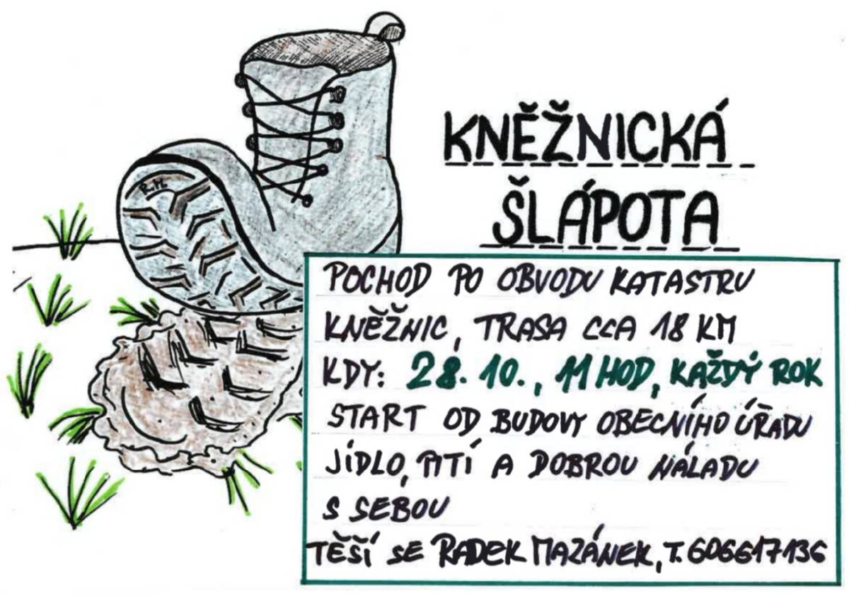 Kněžnická šlápota - pochod 18 km
