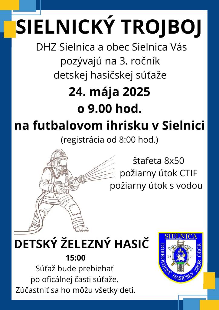 Sielnický trojboj 24. mája 2025