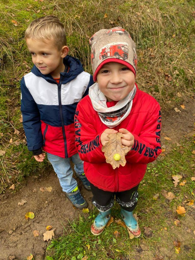 Učíme se venku, aneb Den stromů v 1. třídě.