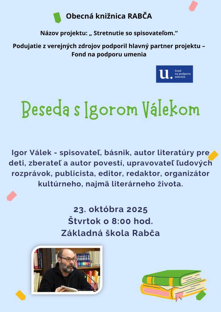 Beseda so spisovateľom