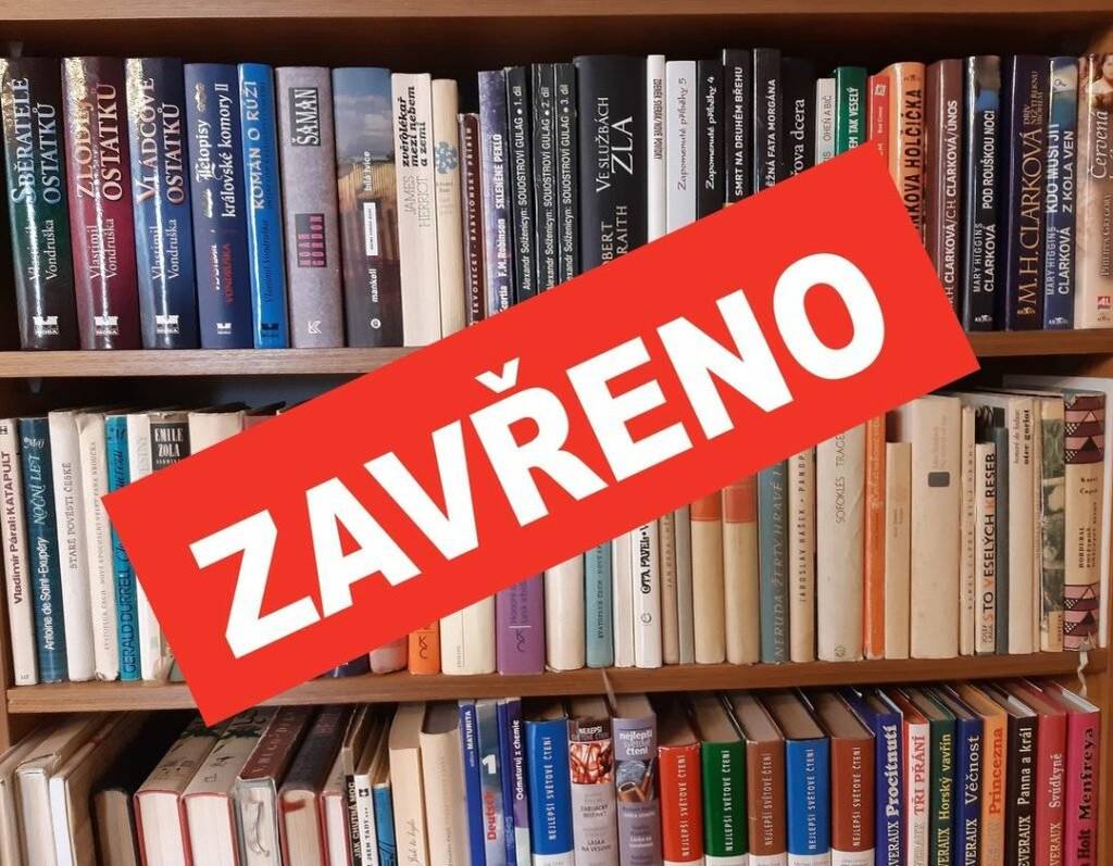 Dovolujeme si Vás informovat, že místní knihovna bude dnes 20. října 2025 výjimečně uzavřená. Děkujeme za pochopení.